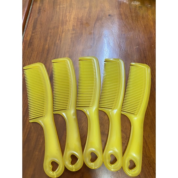 Lược chải đầu tóc bằng nhựa sắc màu thời trang cá tính 20cm