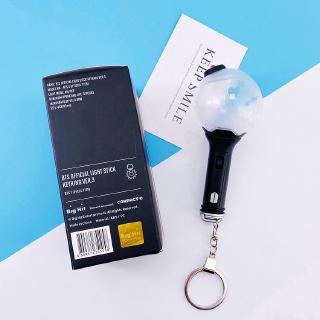 Gậy đèn quẩy nhạc ARMY BOMB mini có móc khóa