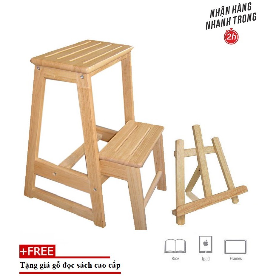 GHẾ 2 TẦNG GỖ ĐỨC THÀNH - 31441 | BigBuy360 - bigbuy360.vn