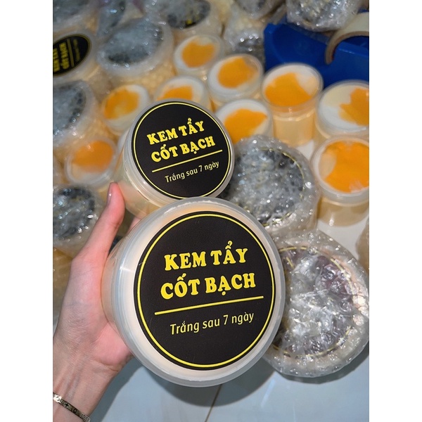 KEM TẨY CỐT BẠCH TRẮNG GẮP 2 LẦN KEM THƯỜNG