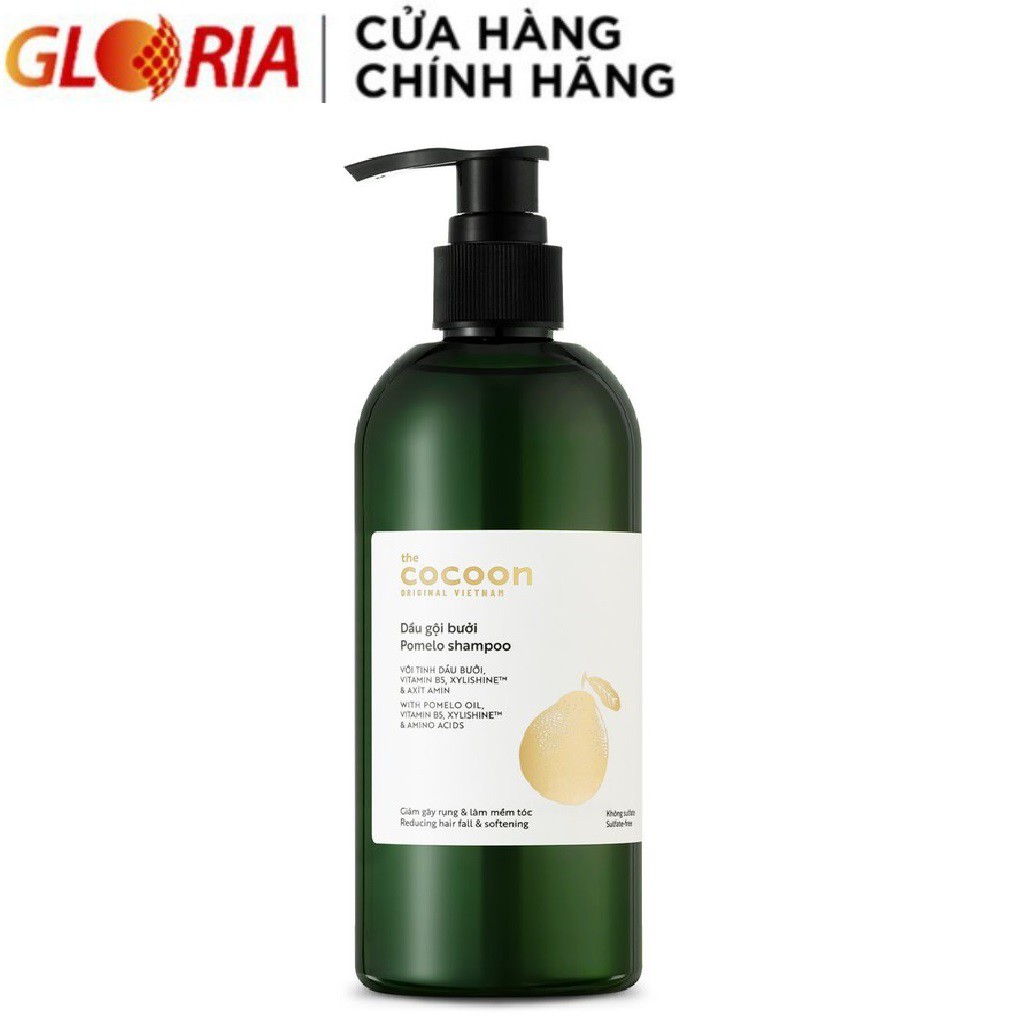 Dầu Gội Bưởi Cocoon Giúp Giảm Gãy Rụng Và Làm Mềm Tóc 310ml