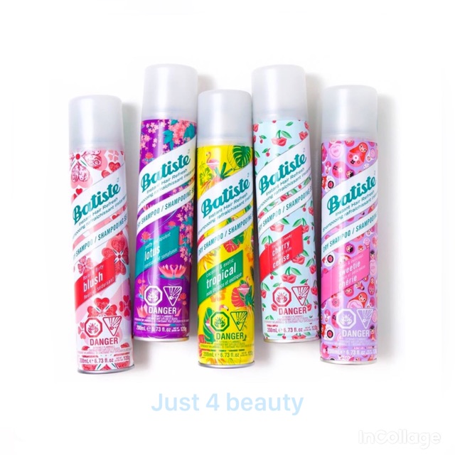 Dầu gội khô Batiste Dry Shampoo 200ml | Dầu Gội Khô | Batiste