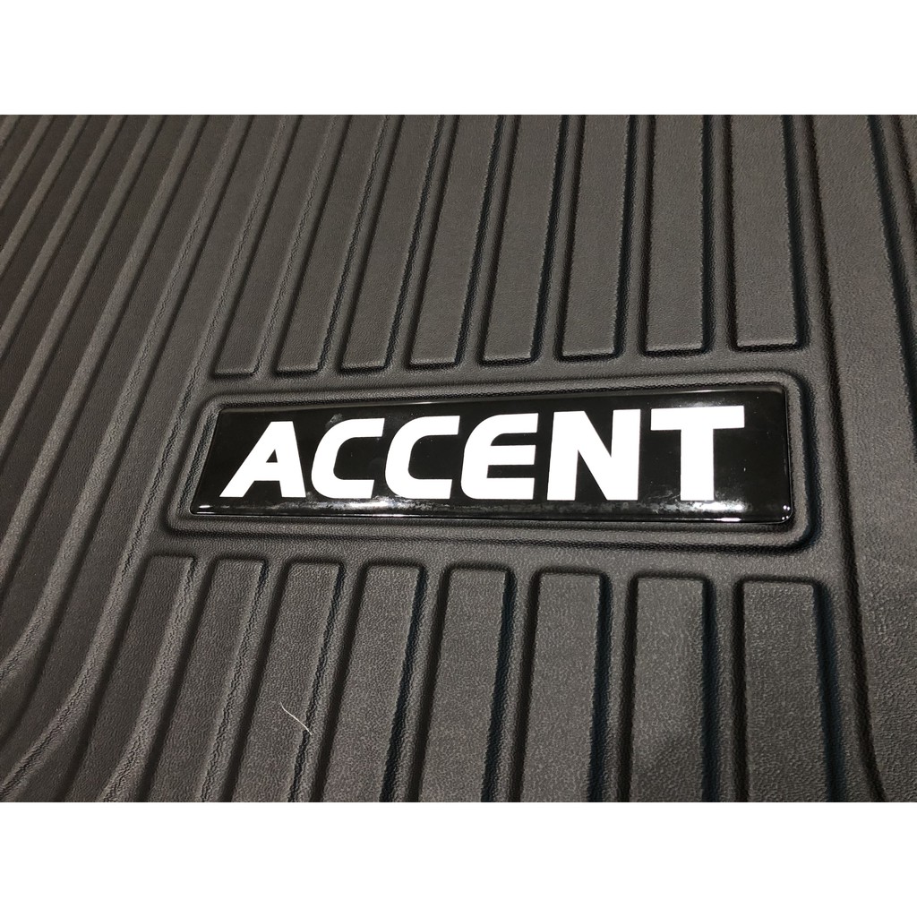 Thanh lý - Lót cốp nhựa theo xe cao cấp Accent 2018 - 2021 - sản phẩm vừa 85% cốp xe