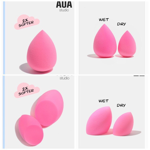 Mút Trang Điểm AOA Studio Wonder Blender Siêu Mềm nhiều dòng