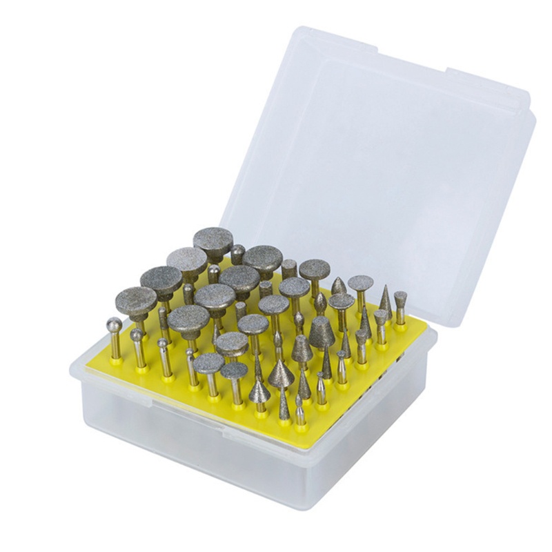 Set 50 Đầu Mài 1 / 8-inch Mạ Kim Cương Chất Lượng Cao