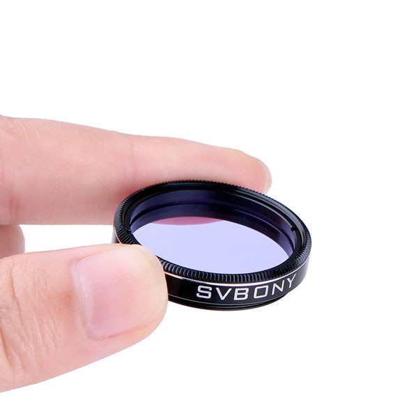 Svbony Moon Filter for Astronomy Telescope Eyepiece Standard 1.25 inches Pure Optical Glass Reduce Light Pollution