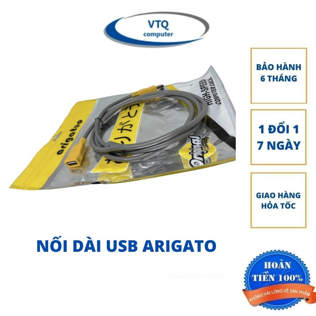 Dây cáp nối dài usb 1.5m, 3m, 5m, 10m ARIGATO chuẩn 2.0 ,hàng chính hãng,chất lượng.shopphukienvtq