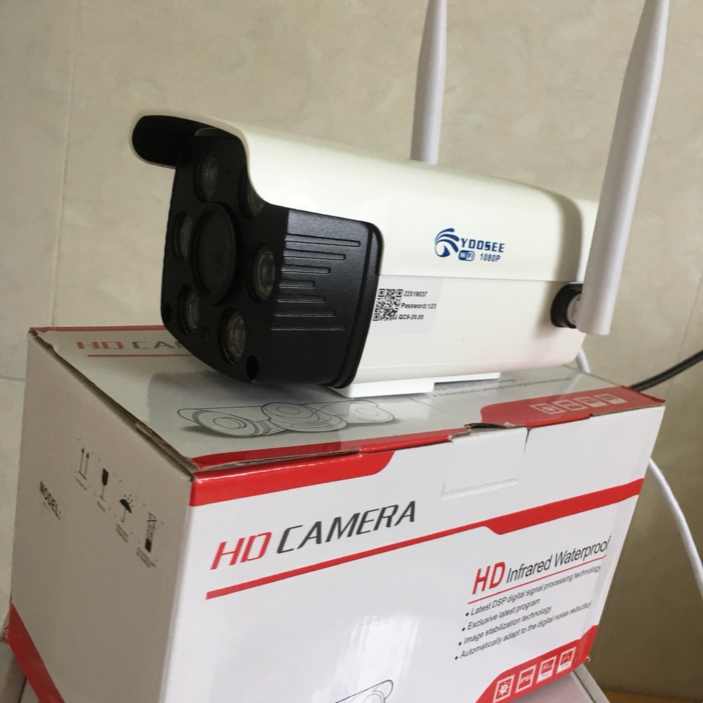 Camera Wifi Yoosee Ngoài Trời Full HD 1080P 2.0MP – Ban Đêm Có Màu