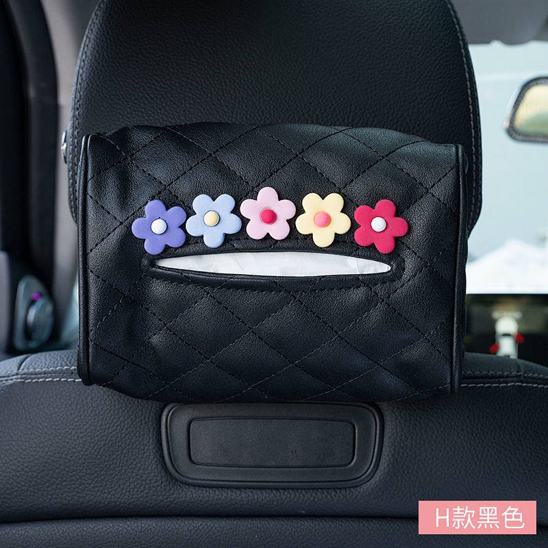 Hộp Đựng Khăn Giấy Kiêm Hộp Đựng Khăn Giấy Đa Năng Gắn Sau Lưng Ghế Xe Hơi