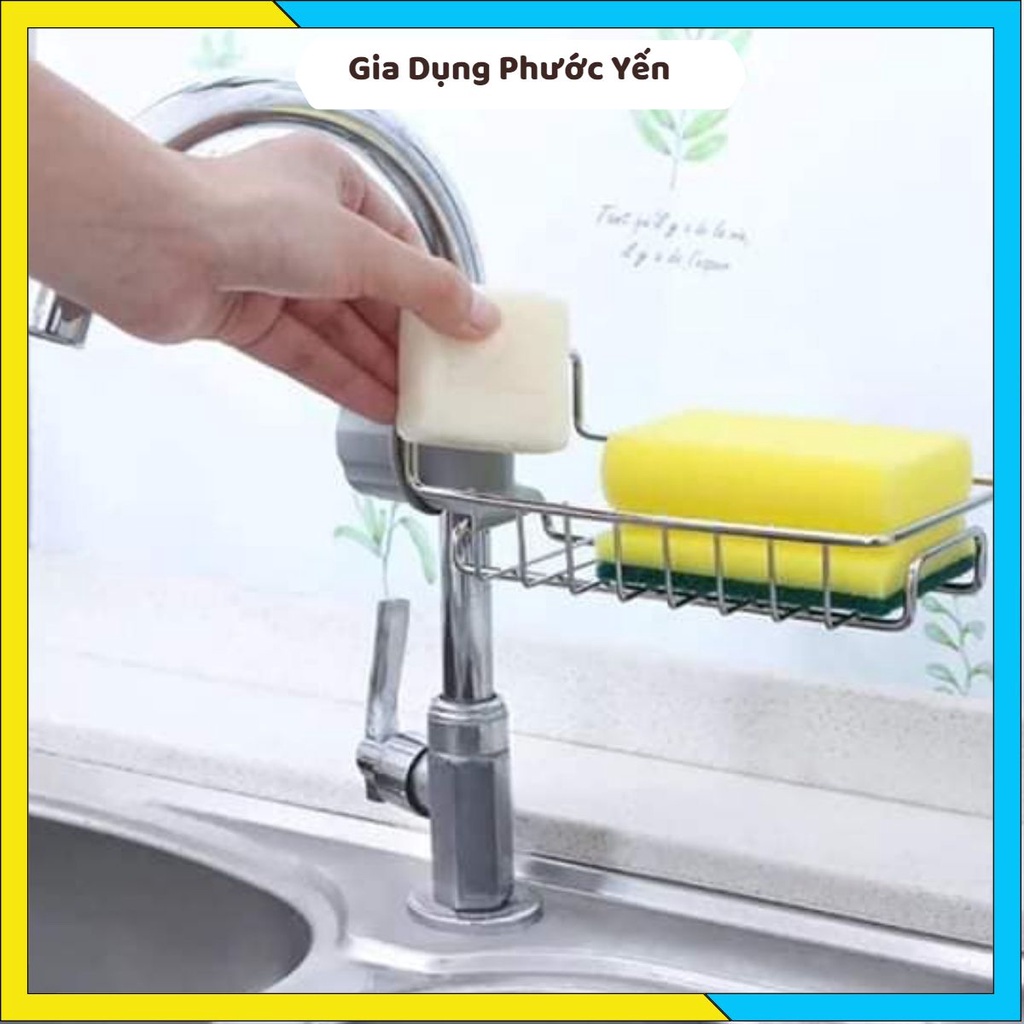 Giá treo giẻ rửa bát inox