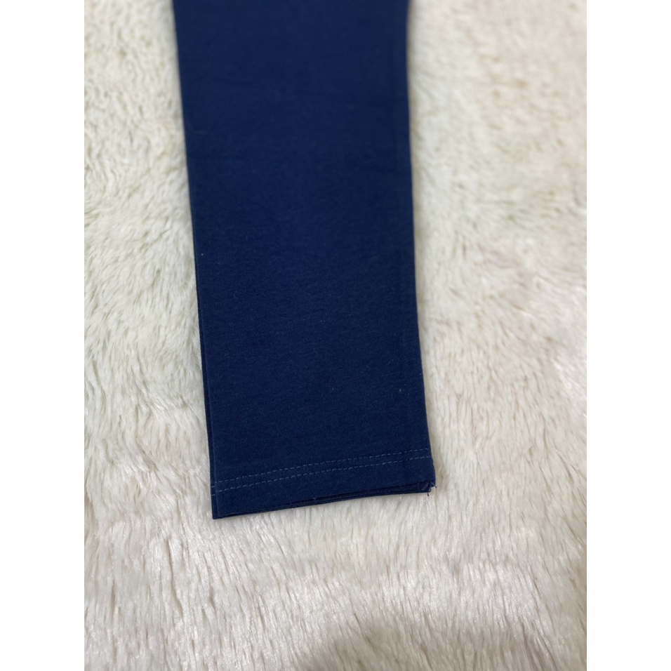 Quần legging dài trơn cho bé gái từ 23-40kg