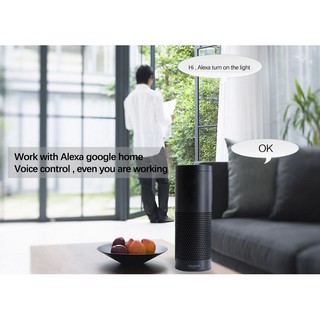 Công tắc TUYA smart cảm ứng 1 nút trắng (WIFI + RF)