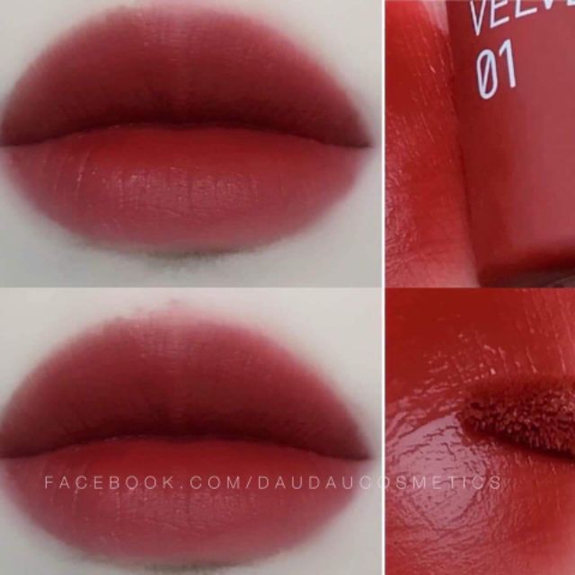 Son peripera ink velvet màu 22 23 01 02 | Thế Giới Skin Care