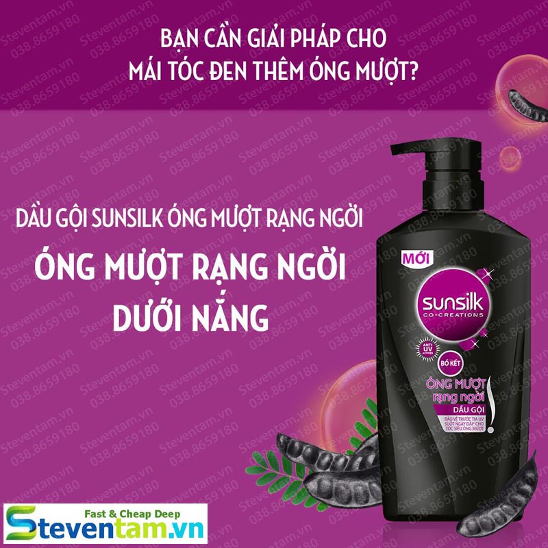 Dầu gôi SUNSILK đen 1400g | BigBuy360 - bigbuy360.vn
