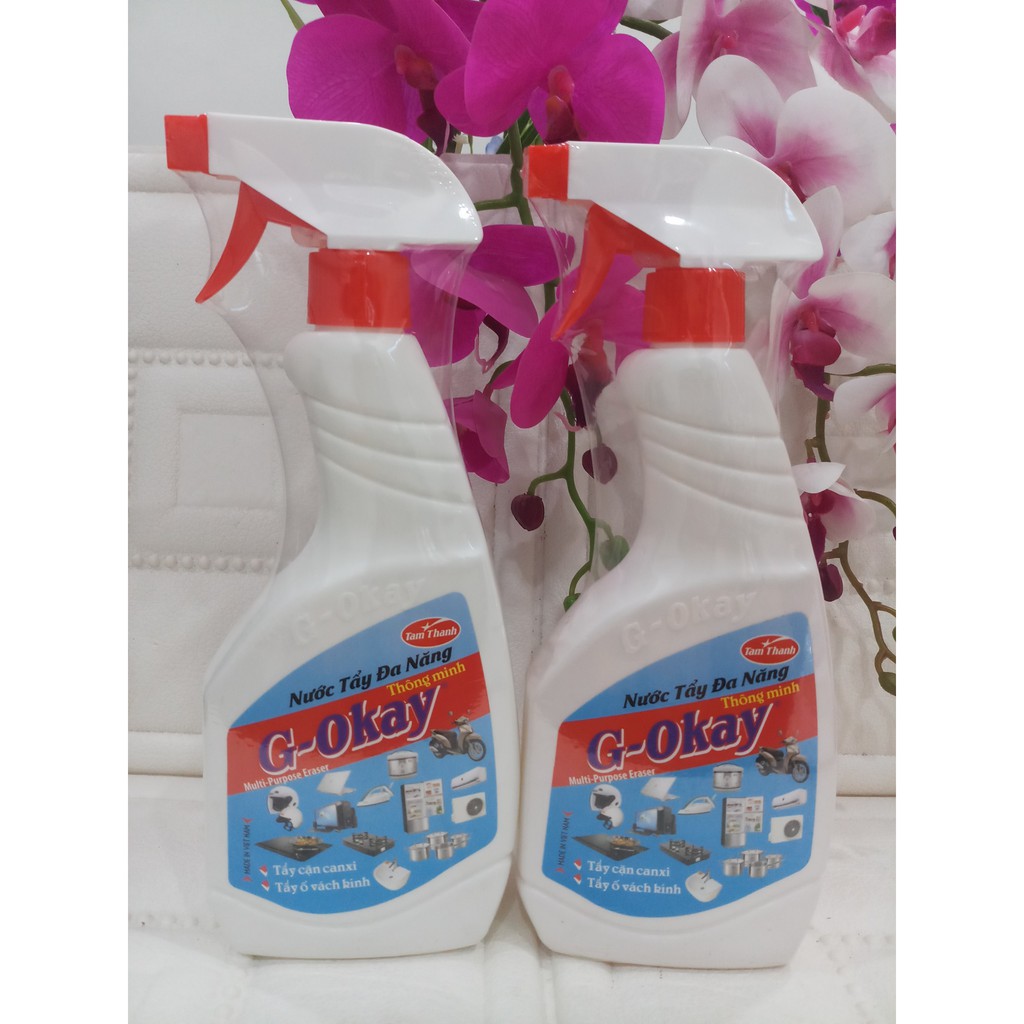 NƯỚC TẨY ĐA NĂNG 600ML BÌNH XỊT TIỆN LỢI SỬ DỤNG TRÊN NHIỀU BỀ MẶT