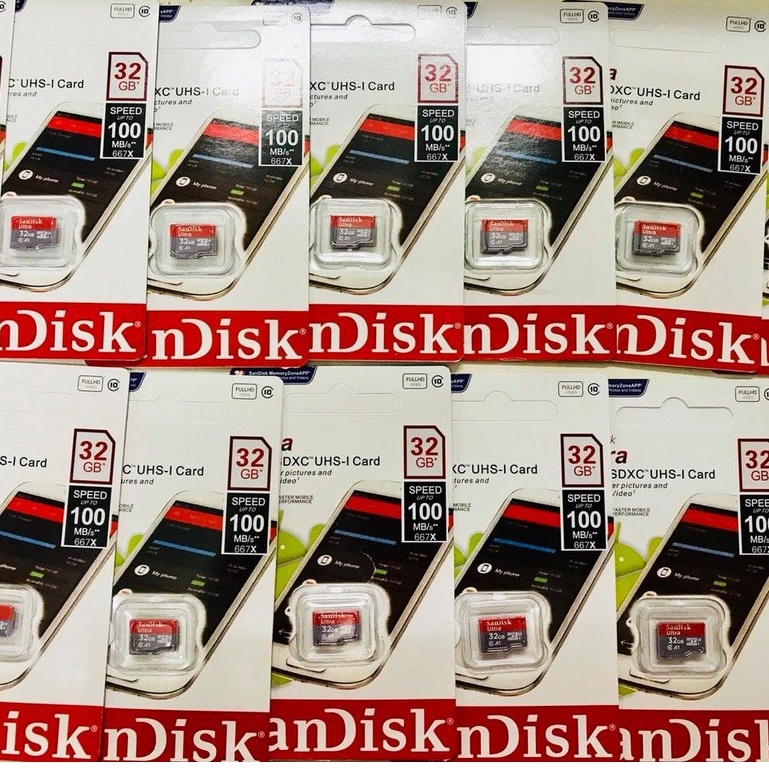 [Giảm giá sốc]Thẻ Nhớ MicroSDHC SanDisk Ultra 32GB Upto 80MB/S - Cam kết hàng chất lượng - Bảo hành 5 năm !!!!