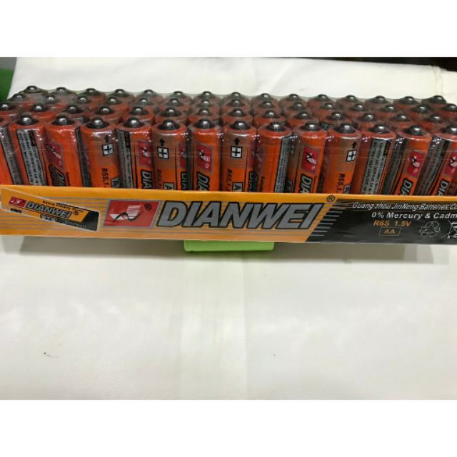 PIN TIỂU AA MegaReel  Lion 60 viên pin carbon, pin than, pin 2A