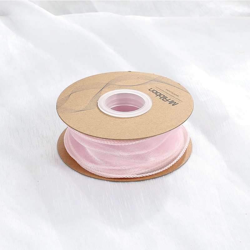 Cuộn ruy băng đuôi cá 4cm dùng thắt nơ trang trí quà tặng DIY