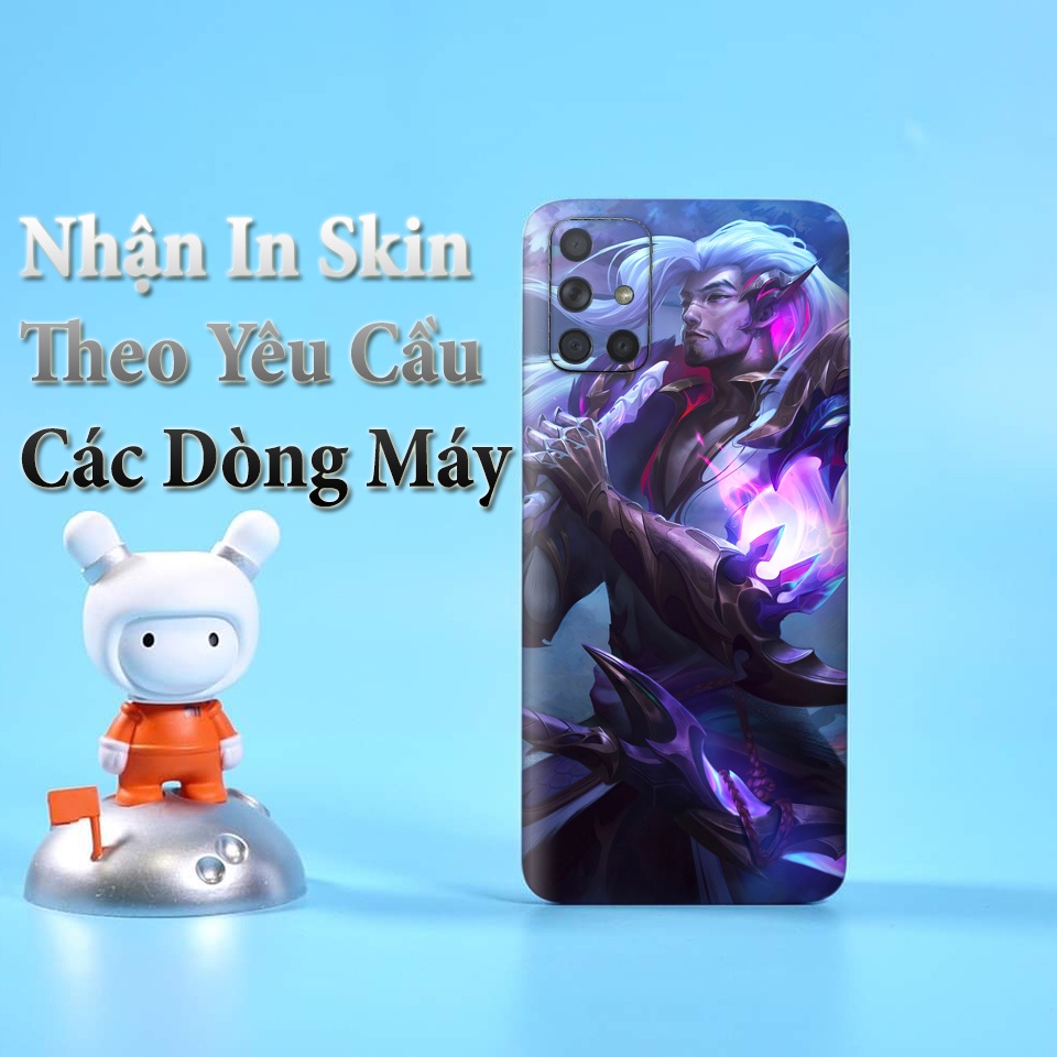 Miếng Dán Skin Điện Thoại In Hình Yasuo Huyền Long Kiếm - Liên Minh Huyền Thoại Cho Iphone