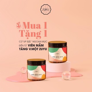 Viên Mầm ZuYu Tăng Vòng 1 [Hộp 300 viên, Mua 1 tặng 1 + tinh dầu massage V1]