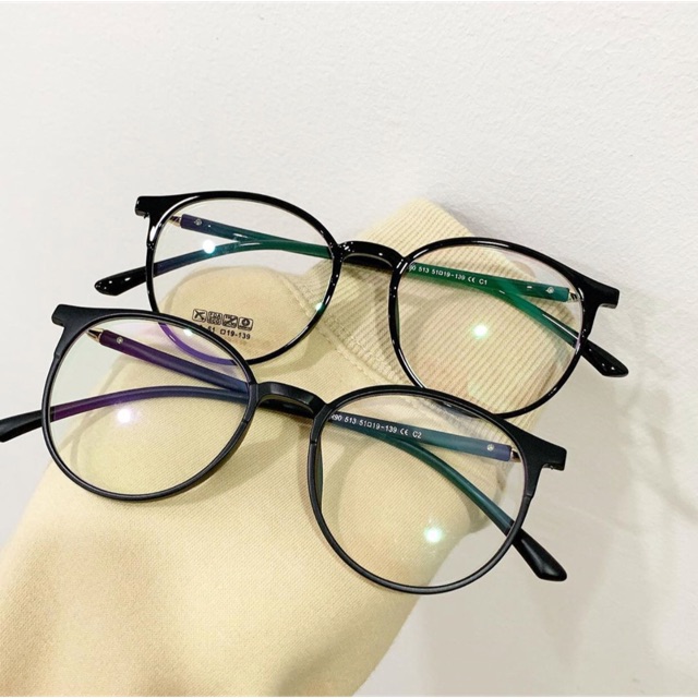 [Rẻ Vô Địch] Gong kính tròn siêu dẻo gọng mảnh basic nam nữ đều đeo được - Jolie Eyewear