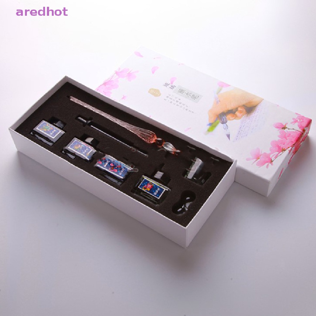 1 Cây Bút Mực Nước Bằng Thủy Tinh Phong Cách Vintage Mới