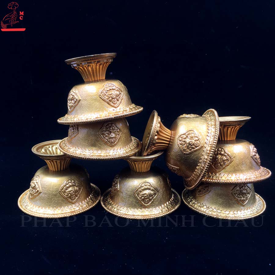 [PBMC]CHÉN CÚNG 8 CÁT TƯỜNG ĐỒNG (C287Q) - VÀNG