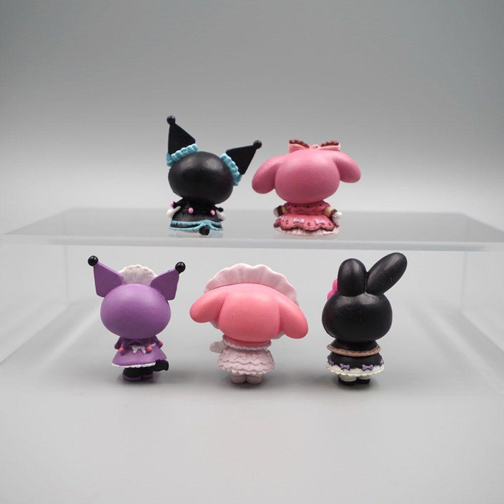 Set 5 Mô Hình Búp Bê Hầu Gái Xinh Xắn Đáng Yêu