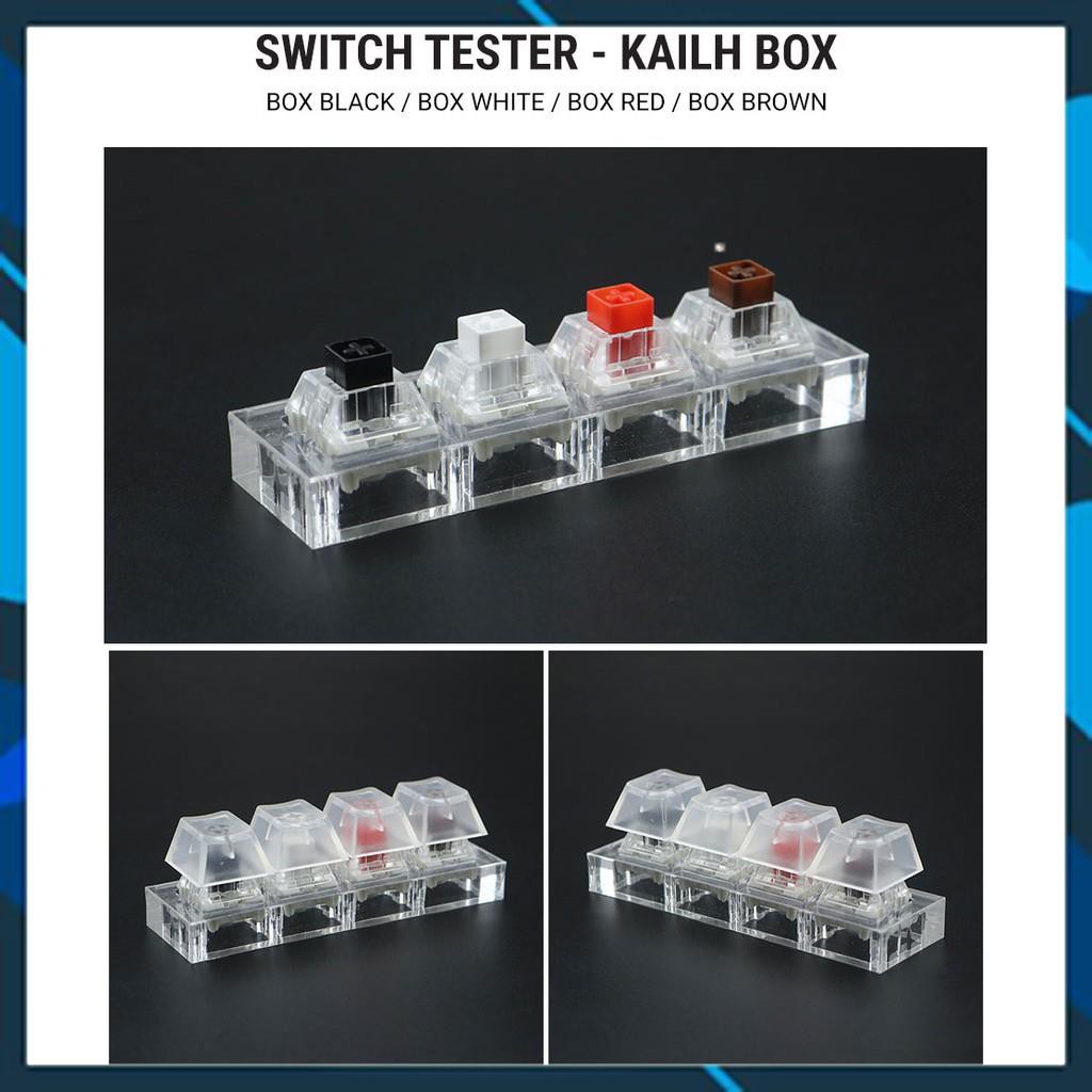Kailh Box Switch Tester 1x4 - Kit kiểm tra switch bàn phím cơ