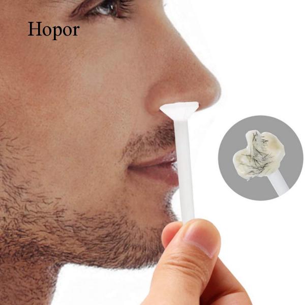 (hàng Mới Về) Bộ Sáp Tẩy Lông Mũi 50g + 6 Cốc + 20 Que Wax Lông Mũi Cho Nam Nữ