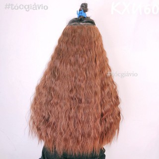 [CAO CẤP]<HÌNH THẬT> TÓC KẸP XÙ 60CM