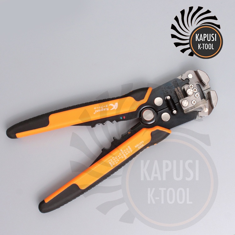 Kìm tuốt dây điện tự động cắt dây bấm cos đa năng KAPUSI Nhật chính hãng
