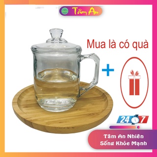 Ly Cốc Thủy Tinh Dày Cao Cấp Có Quai  - Chịu Nhiệt Cao, Bền Khỏe Đẹp, 350ml
