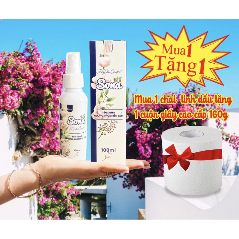 Nước xả vải khô SONA hương ban mai