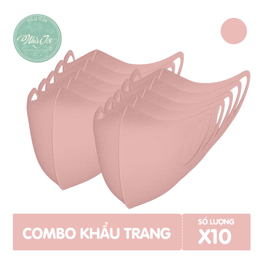 Khẩu Trang Vải Su Combo 10 Cái KTV-2 | BigBuy360 - bigbuy360.vn