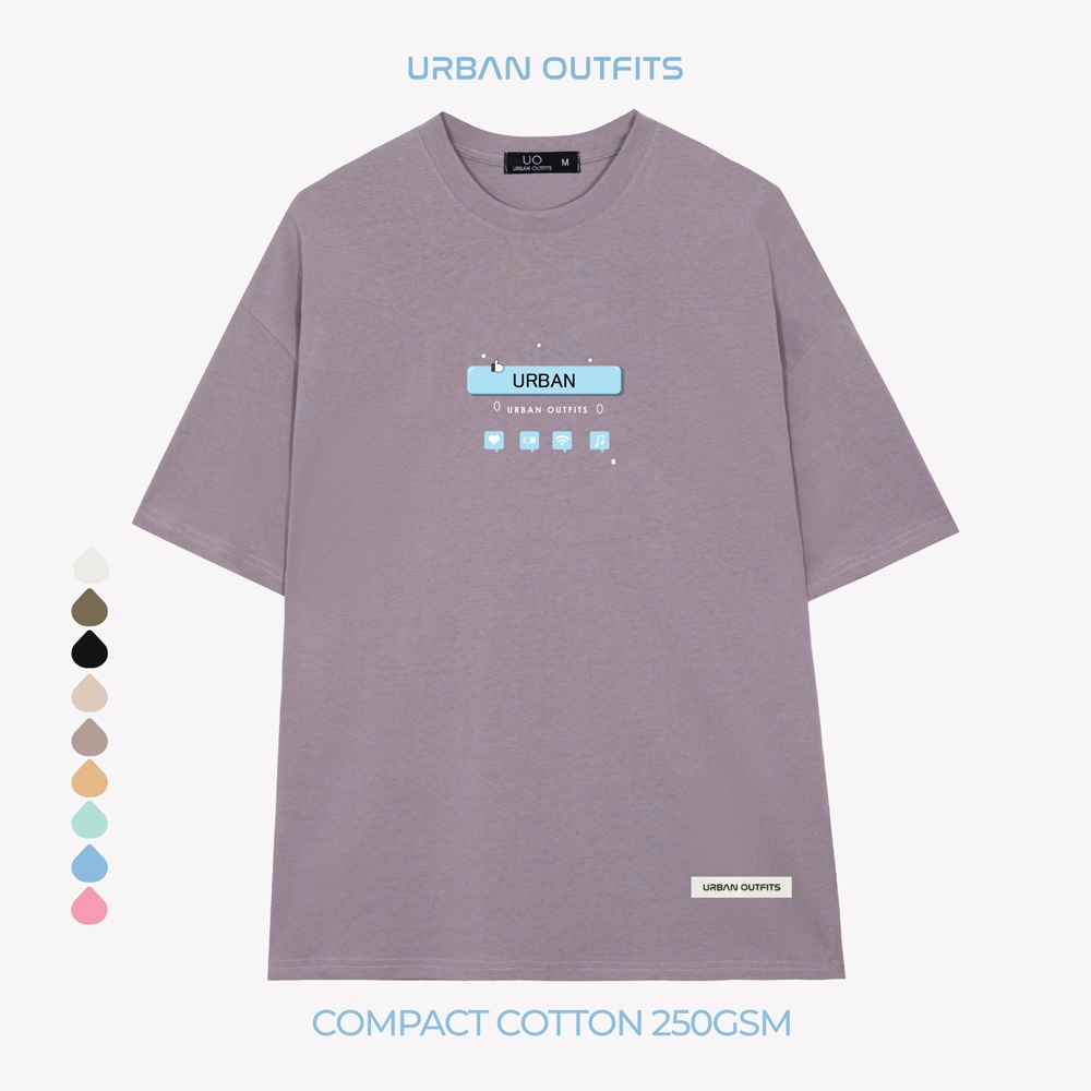 Áo Thun Tay Lỡ Form Rộng URBAN OUTFITS ATO109 Local Brand In SOCIAL MEDIA ver 2.0 Chất Vải 100% Compact Cotton 250GSM