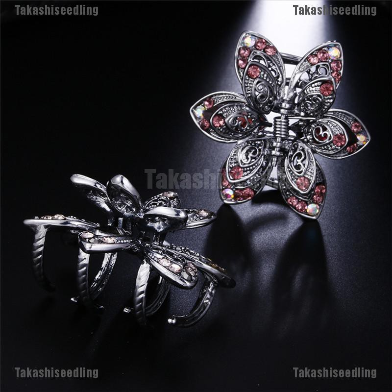 Kẹp Tóc Hình Con Cua Đính Đá Lấp Lánh Thời Trang