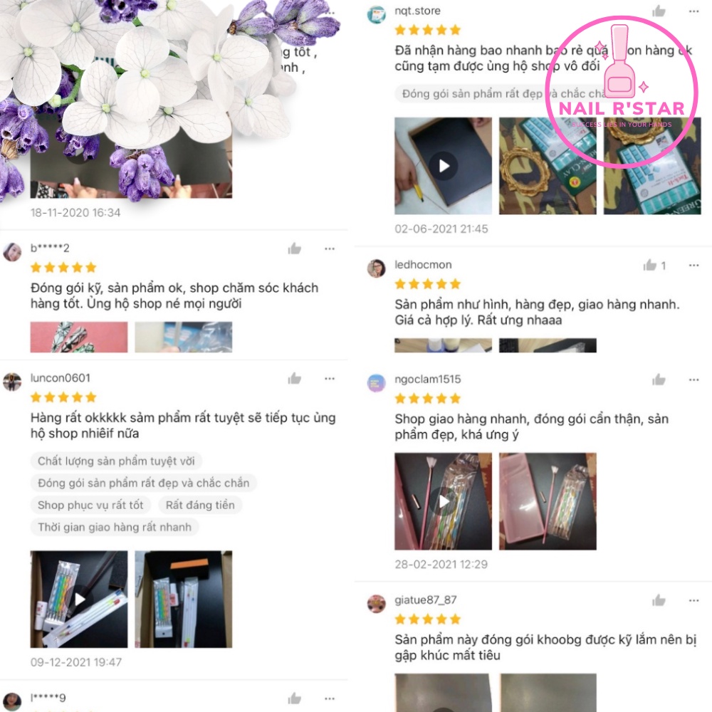 Bảng đen tập vẽ nail chuyên dụng  - Dễ dàng vệ sinh sau khi vẽ NAIL R’STAR