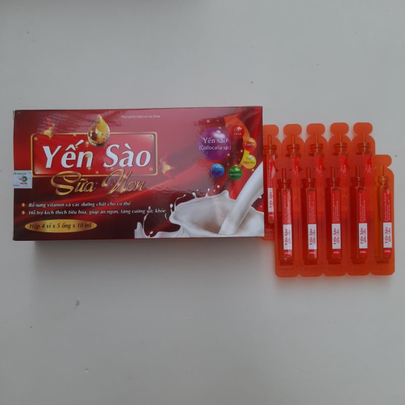 Yến Sào sữa non hỗ trợ tiêu hóa, giúp ăn ngủ ngon