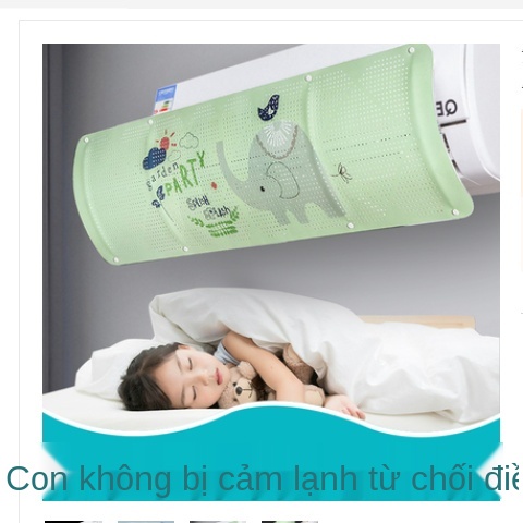 Điều hòa không khí Kính chắn gió Gree 1.5 HP Universal On-hook Máy hút mùi kín 1/2/3 để ngăn lạnh thổi vào