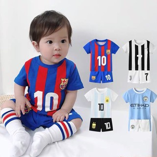 Quần áo trẻ em - Bộ bóng đá cho bé trai và bé gái - hàng Việt Nam xuất khẩu