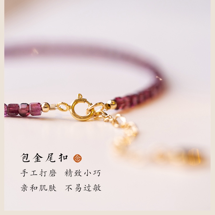 [Hàng Mới Về] Vòng Đeo Tay Chuỗi Hạt 2mm Màu Đen / Tím Thời Trang Mùa Hè Cho Nữ