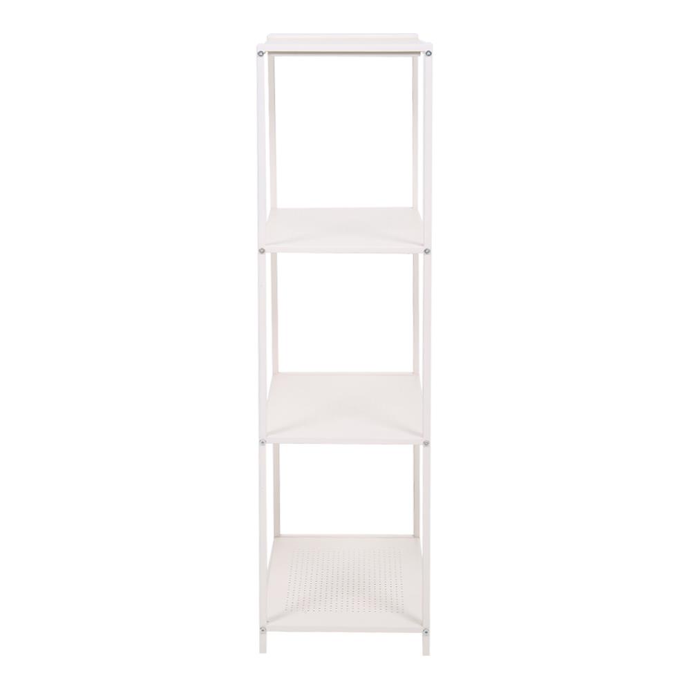 HomeBase FURDINI Bộ kệ để đồ bằng thép có 4 tầng AKONO W39xH116xD30cm màu kem