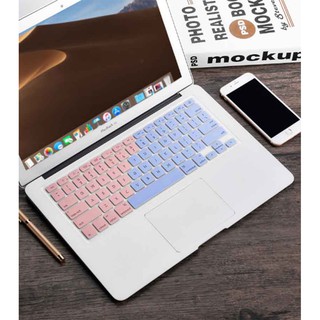 Miếng Lót Phủ Bàn Phím Macbook Màu Ombre (Bản US)