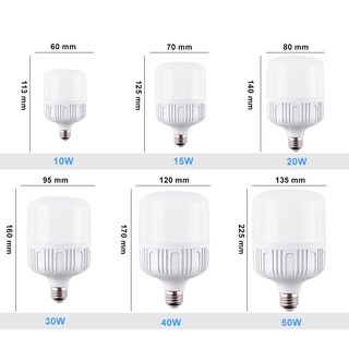 Bóng Đèn led E27 B22 20W Ánh Sáng Trắng