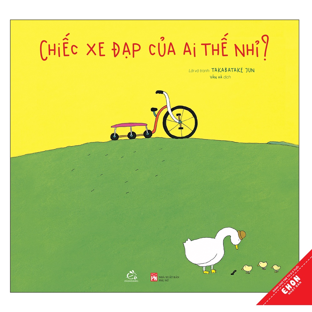 Sách - Ehon Nhật Bản - Chiếc xe đạp của ai thế nhỉ