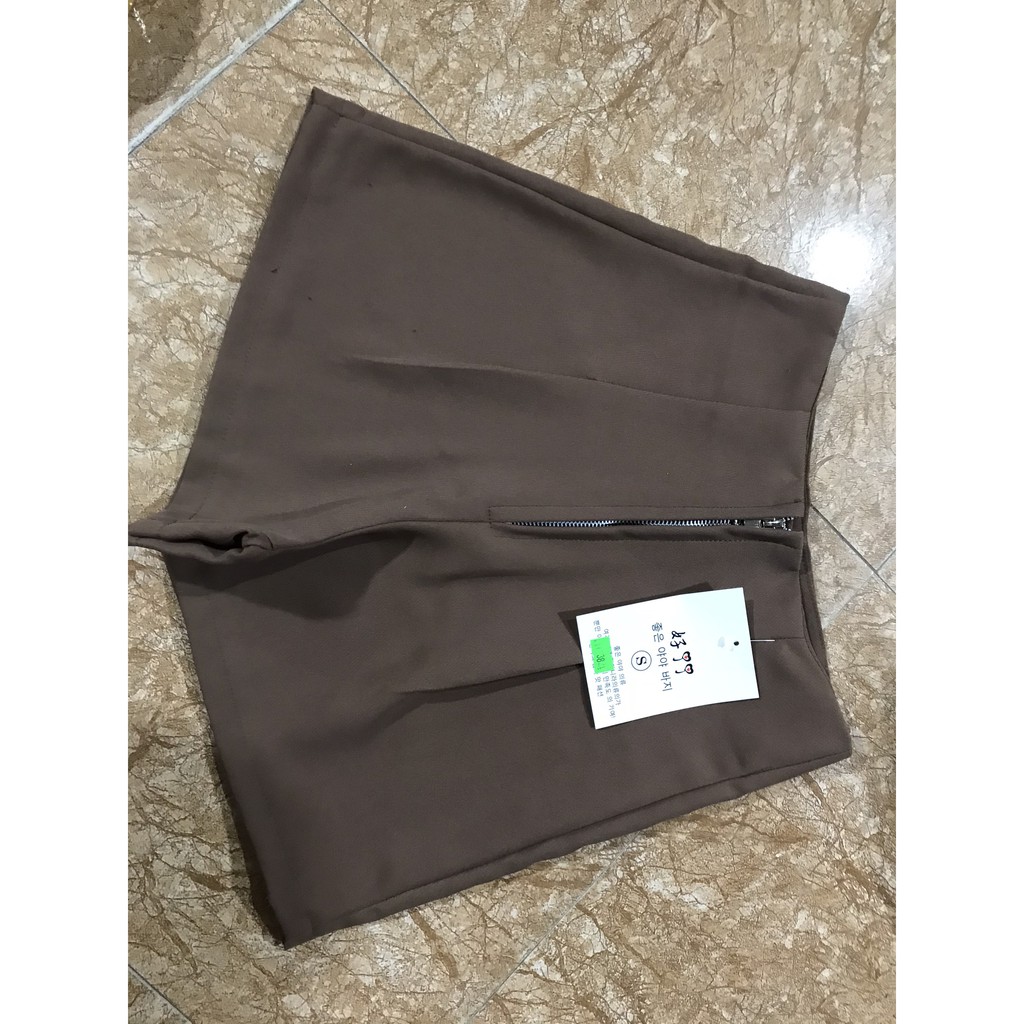 Quần short đùi nữ lưng cao khóa trước nhôm cạp liền hot [ẢNH THẬT] | BigBuy360 - bigbuy360.vn