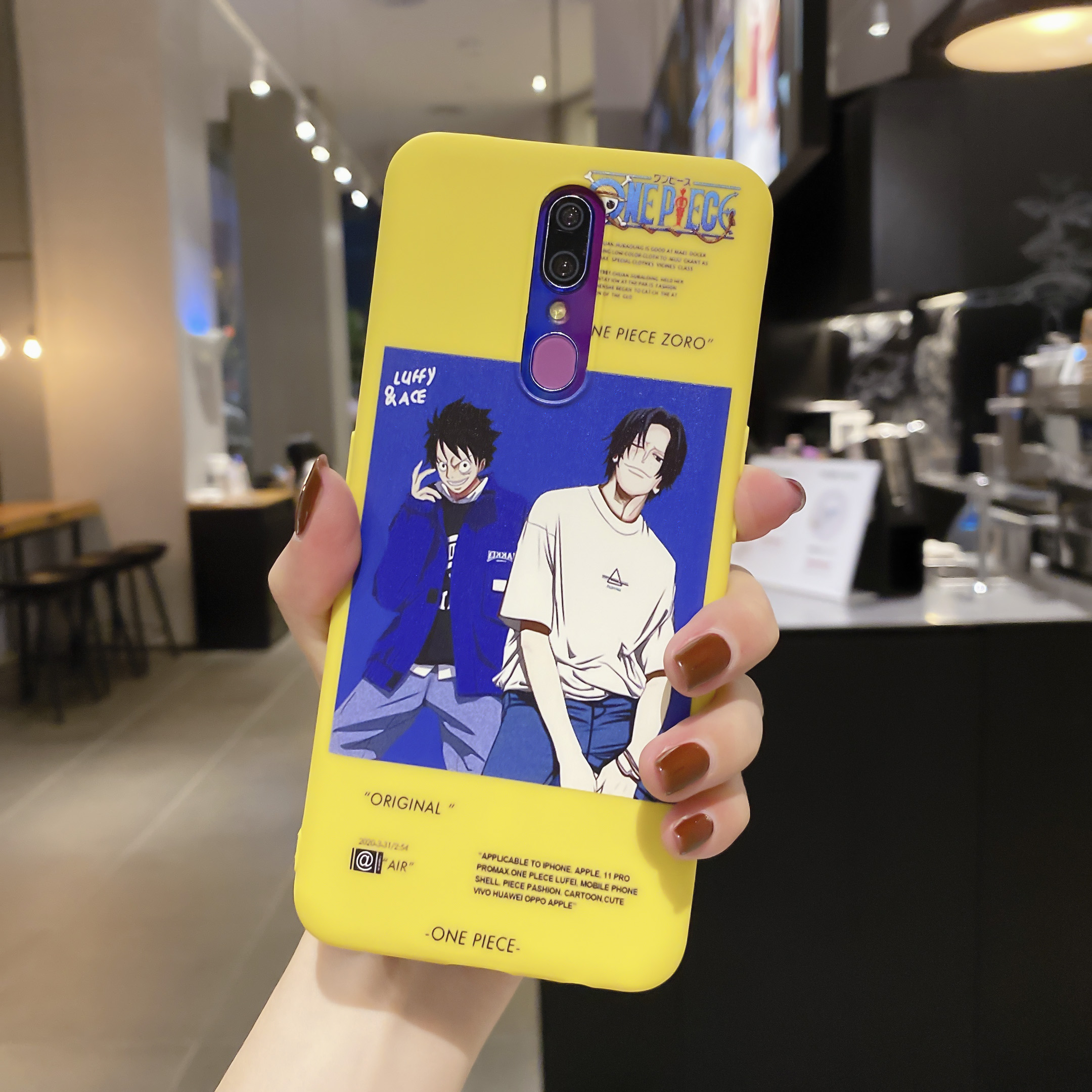 luffy zoro ace Ốp Lưng one piece oppo a3s a5s a7 a31 a92 a12 f5 f7 f9 f11 a5/a9 2020 Ốp Lưng realme 5i/6i | BigBuy360 - bigbuy360.vn