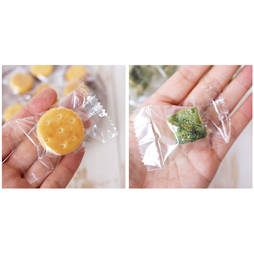 Túi trong nhỏ đựng kẹo nougat/bánh quy mini [100c]