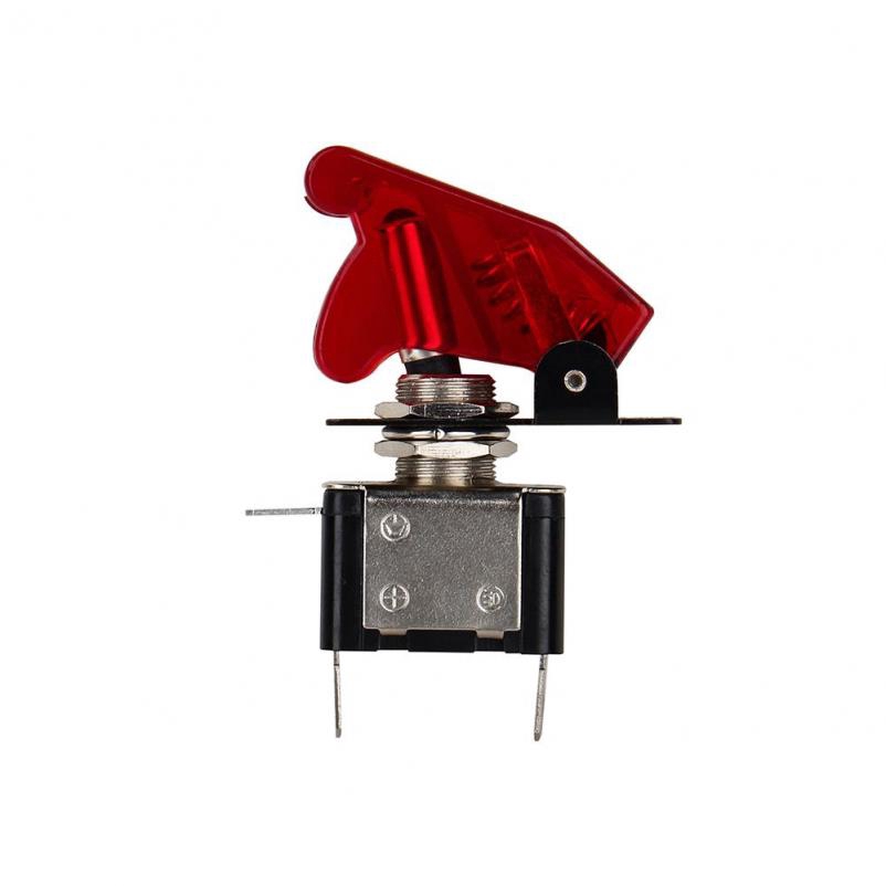 Công tắc On/OFF 12V 20A đa năng gắn xe oto có nắp đậy an toàn